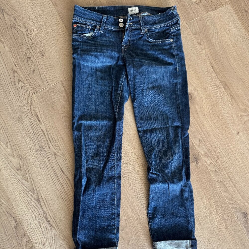 Hudson skinny ankle jeans sz 26